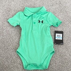 Under Armour Mint Green Infant Bodysuit